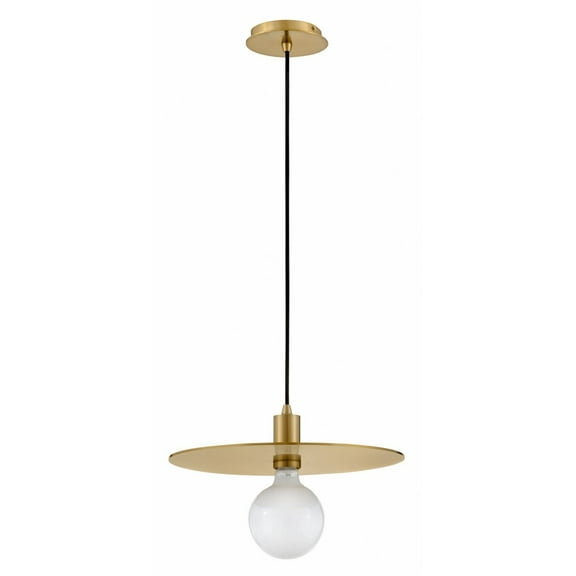 83884LCB Lark Lulu - 14W 1 LED Small Convertible Pendant In Modern Style-4 Inches Tall and 15 Inches Wide