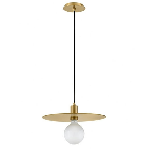 83887LCB Lark Lulu - 14W 1 LED Small Convertible Pendant In Modern Style-4 Inches Tall and 10 Inches Wide