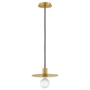83887LCB Lark Lulu - 14W 1 LED Small Convertible Pendant In Modern Style-4 Inches Tall and 10 Inches Wide