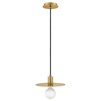 83887LCB Lark Lulu - 14W 1 LED Small Convertible Pendant In Modern Style-4 Inches Tall and 10 Inches Wide