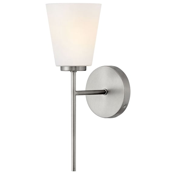 85420BN Lark Bri - 15W 1 LED Medium Bath Vanity-16 Inches Tall and 5.5 Inches Wide-Brushed Nickel Finish