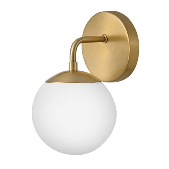 Lark Juniper 85000LCB Wall Sconce Light Fixture - Lacquered Brass, Gold