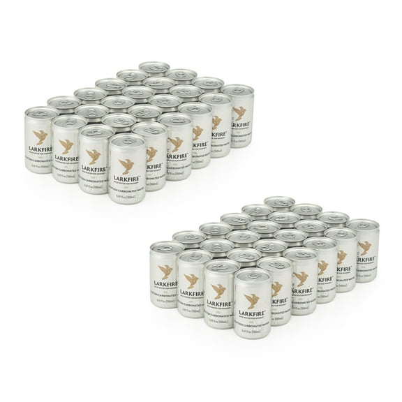 Larkfire Wild Water for Spirits - Wild, carbonated water sourced from the Isle of Lewis - Add to your spirt drinks to make a highball - 2 cases (48 units x 150ml)