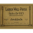 thumbnail image 1 of Larkin Wall-Paper Styles for 1913: Vintage Wallpaper Sample Book for Early 1900s Designs, (Paperback), 1 of 1