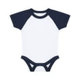 thumbnail image 1 of Larkwood Baby Boys/Girls Essential Short Sleeve Baseball Bodysuit, 1 of 3