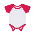 thumbnail image 1 of Larkwood Baby Boys/Girls Essential Short Sleeve Baseball Bodysuit, 1 of 2