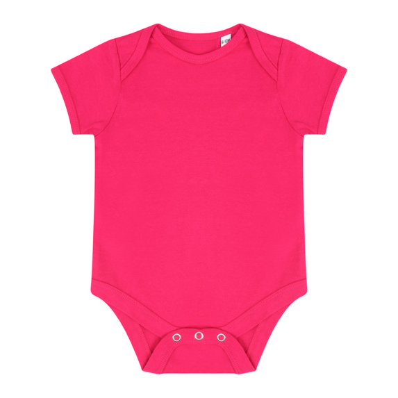 Larkwood Baby Boys/Girls Essential Short Sleeve Bodysuit