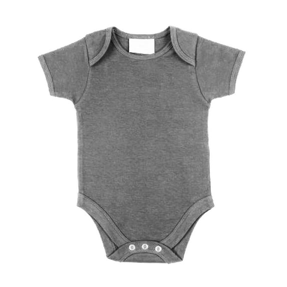 Larkwood Baby Short Sleeved Body Suit With Envelope Neck Opening