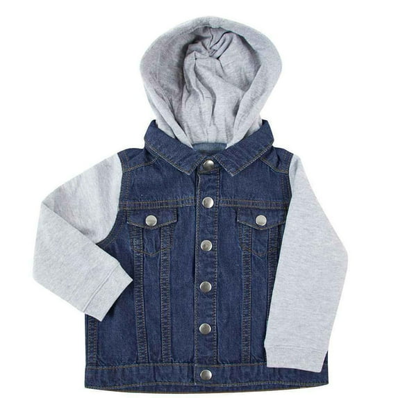 Larkwood Boys/Girls Denim Hooded Jacket