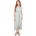 thumbnail image 1 of Larky Lark Womens Etched Medallion Puff Print High Low Dress, 1 of 4