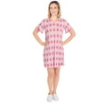 thumbnail image 1 of Larky Lark Womens Lattice Pattern Print Dress, 1 of 5