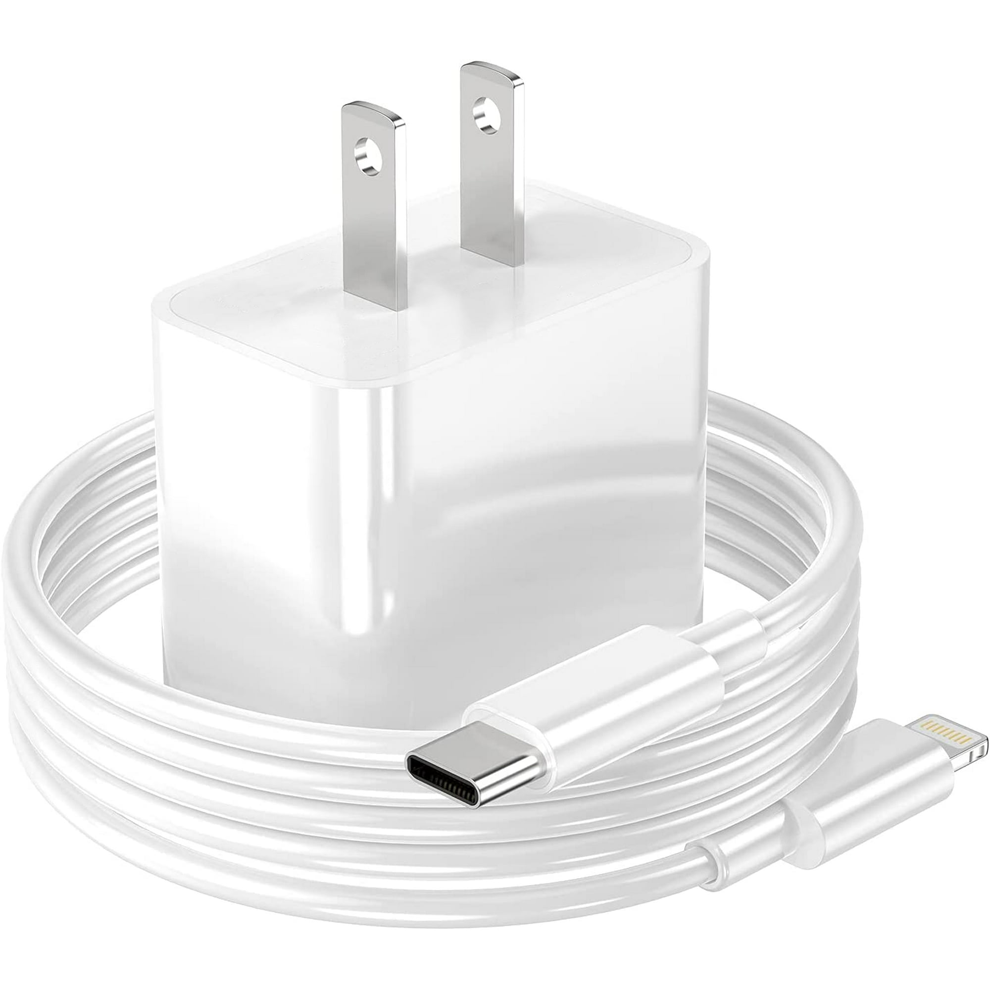 LarmTek 20W iPhone Charger Fast Charging with TypeC Lightning Cable for iPhone