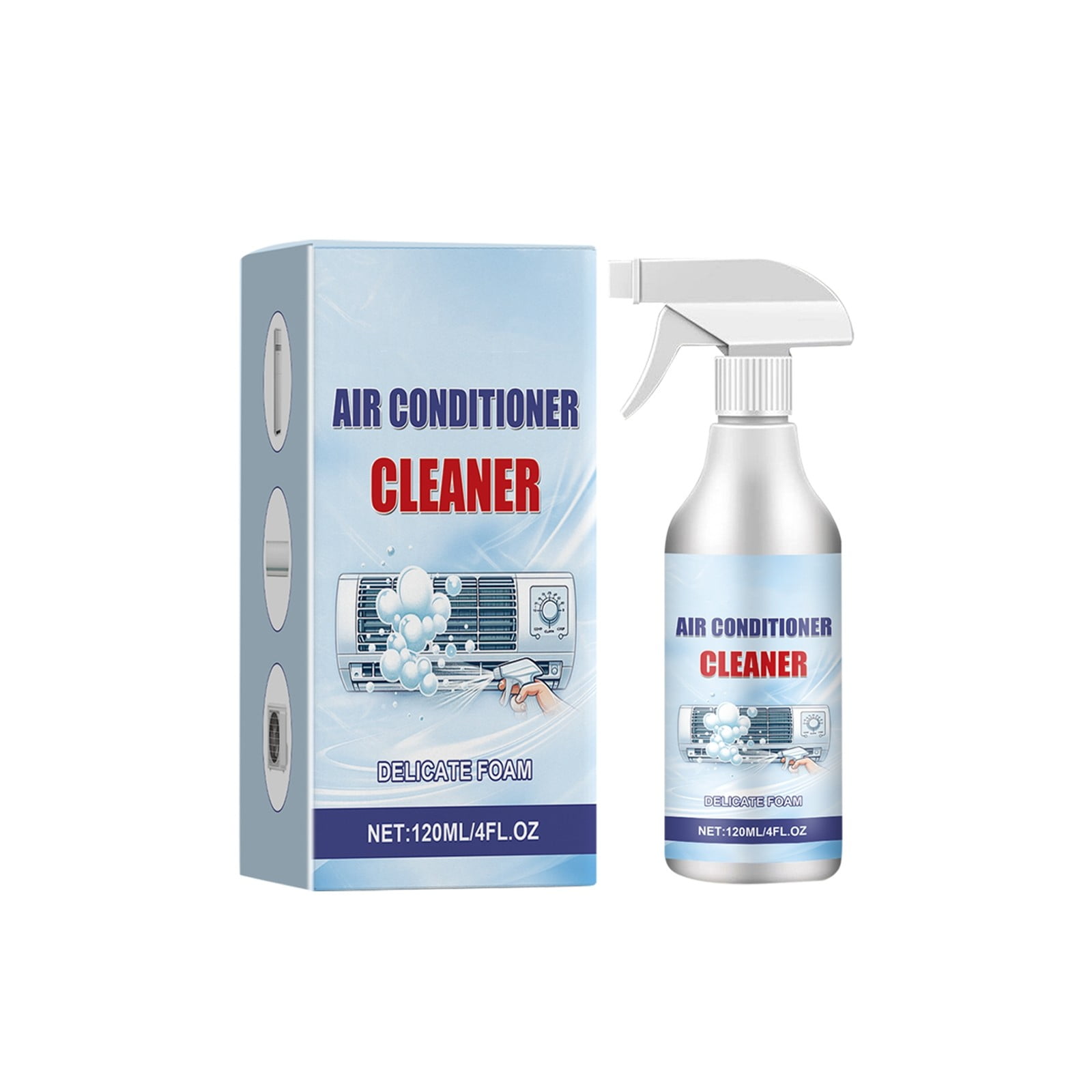 Larmly Air Conditioner Foaming Cleaner Air Con Coil Foam Cleaning