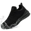 Larnmern Men's Non Slip Work Shoes Chef Restaurant Waterproof walking Sneakers Slip Resistant Breathable Safety Shoes