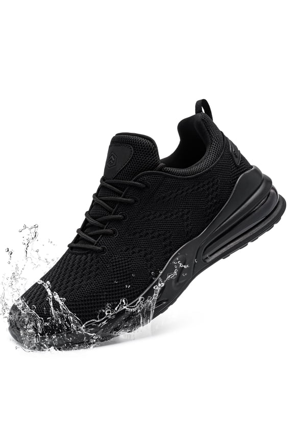 Men's Non Slip Work Shoes Chef Restaurant Waterproof walking Sneakers Slip Resistant Breathable Safety Shoes