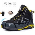 thumbnail image 1 of Larnmern Men's Steel Toe Slip Resistant Static Puncture Proof Work Boot, 1 of 8