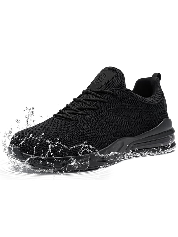 Men's Ultra wide Non Slip Work Shoes Chef Restaurant Waterproof walking Sneakers Slip Resistant Breathable Shoes