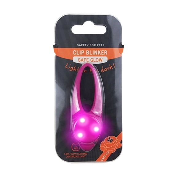 Laroo Pet LED Glowing Pendant for Dogs - Versatile Pudding-Shaped Anti-Lost Glow Light, LED Dog Collar Accessory, Safe Night Visibility - Dog Owners, Night Walks, Outdoor Adventures, Pet Safety