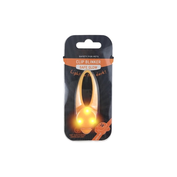 Laroo Pet LED Pendant - Dog Glow-in-Dark Anti-Lost Safety Light, Pudding-Shaped, LED Glowing for Night Visibility, Versatile for Dog Walking - For Dogs, Pet Owners, Night Walks, Outdoor Activities