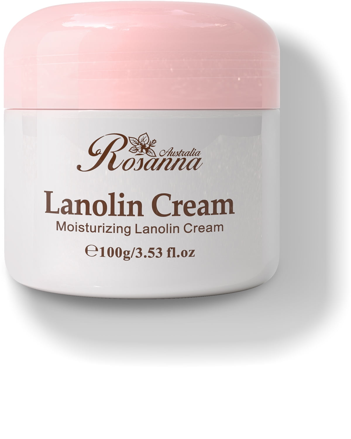 Larosanna Lanolin Cream, Australian Natural Lanolin Cream for Itchy Dry and Sensitive Skin, Organic Lanolin Oil Moisturizer for Body and Face, 3.53 fl oz