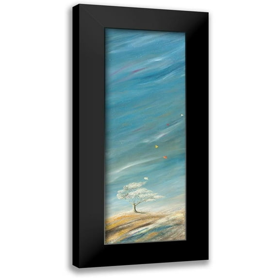 Larotonda, Donato 11x24 Black Modern Framed Museum Art Print Titled - Soffio damore