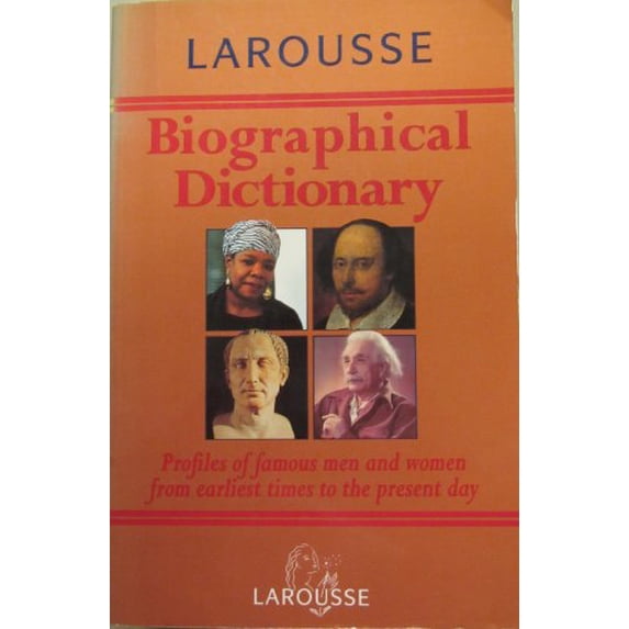 Pre-Owned Larousse Biographical Dictionary Paperback
