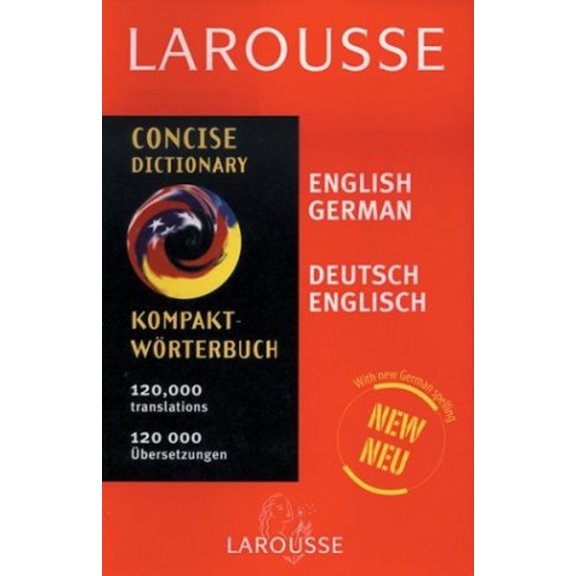 Pre-Owned Larousse Concise Dictionary: English German, German English, 9782035400147, 2035400147, Hardcover, 1 edition