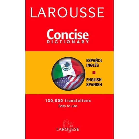 Pre-Owned Larousse Concise Dictionary Spanish-English/ English-Spanish (Paperback) 2035421373 9782035421371