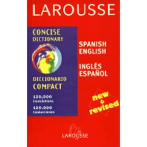 Pre-Owned Larousse Concise Dictionary: Spanish-English/English-Spanish (Paperback) by Larousse Bilingual Dictionaries (Editor), Larousse Editorial (Editor), Larousse (Editor)