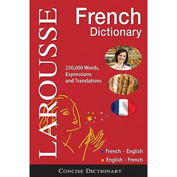 Pre-Owned Larousse Concise French Dictionary : French-English/English-French (Hardcover)