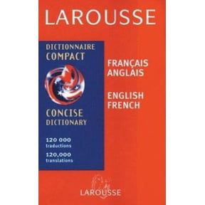 Pre-Owned Larousse Concise Dictionary: French English/English French (Hardcover) 2035420121 9782035420121