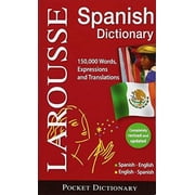 Larousse Diccionario Pocket Espanol- Ingles Ingles-Espanol / Larousse Pocket Dictionary, Spanish-English/English-Spanish