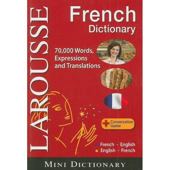 Pre-Owned Larousse Mini Dictionary: French-English / English-French (Paperback) 2035410029 9782035410023