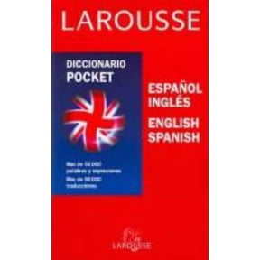Pre-Owned Larousse Pocket Dictionary: Diccionario Pocket Spanish English Ingles Espanol (Paperback) 8480161132 9788480161138