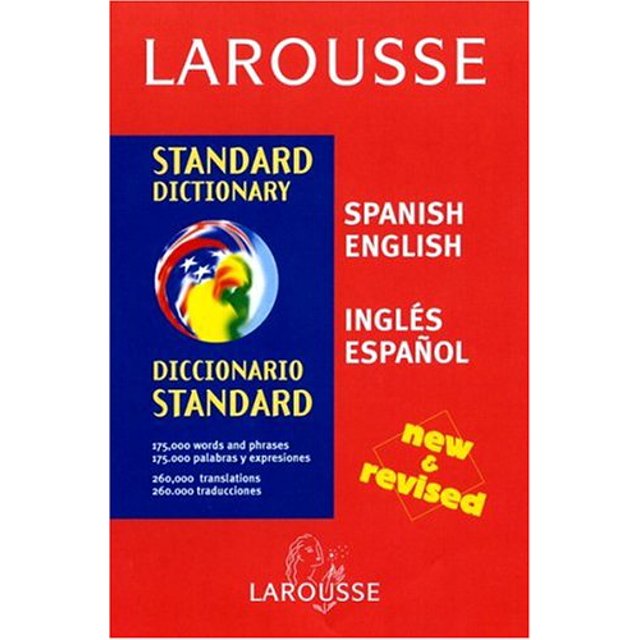 PreOwned Larousse Standard Diccionario EspanolIngles InglesEspanol
