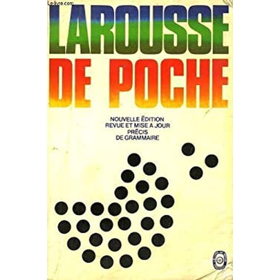 Pre-Owned Larousse de poche: Prcis de grammaire (French Edition) (Paperback) 2253003441 9782253003441