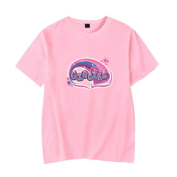 Larray Girlies Merch Short Sleeve T-shirt Unisex Fashion Crew Neck Top