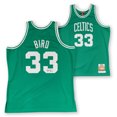 thumbnail image 1 of Larry Bird Autographed Boston Celtics Signed Authentic Mitchell & Ness Basketball Jersey JSA COA, 1 of 2