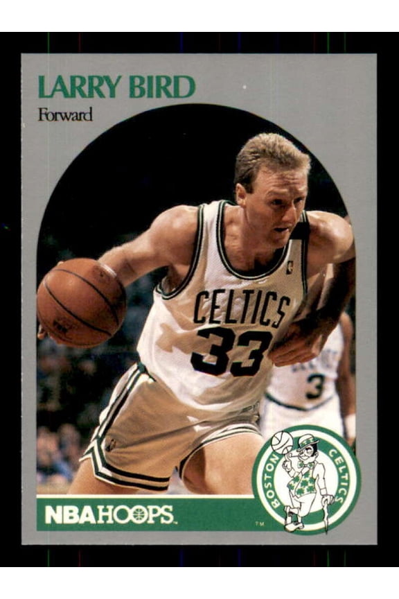 Larry Bird Card 1990-91 Hoops #39