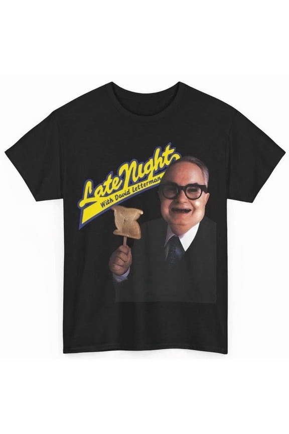 Larry Bud Melman T Shirt - Late Night w/ David Letterman 80’s Retro Tee - New | eBay