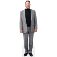 thumbnail image 1 of Larry Ellison (Grey Suit) Mini Size Cutout. Standee., 1 of 6