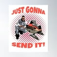 thumbnail image 1 of Larry Enticer 69 Just Gonna Send It You Guys Silly Im Still Gonna Send It Snowmobile Snowcross Snocross Funny Fan Gift Poster Wall Art, Modern Wall Decor For Living Room Bedroom, 24x36 UNFRAMED, 1 of 3