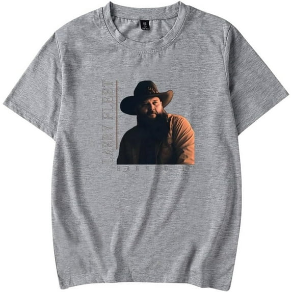 Larry Fleet Earned It Merch Short Sleeve T-shirt Unisex Fashion Crew Neck Top