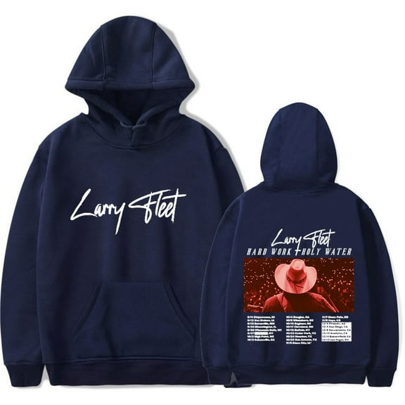 Larry Fleet Tour 2025 Hoodies Printed Trend Fashion Long Sleeve Women Men Casual Pullovers