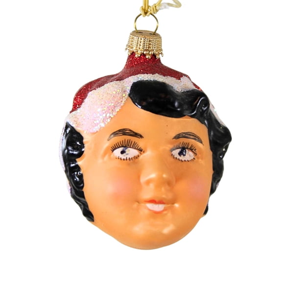 Larry Fraga Designs Feliz Navidad - 1 Ornament 2.75 Inch, Glass - Christmas Ornament Spanish 5146