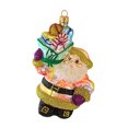 thumbnail image 1 of Larry Fraga Designs Holding Dreams - 1 Ornament 5.5 Inch, Glass - Ornament Christmas Santa 6022 Rosey, 1 of 3