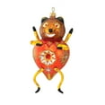 thumbnail image 1 of Larry Fraga Designs Orange Bug - 1 Ornament 7 Inch, Glass - Halloween Ornament Bug Bear SS0203, 1 of 3
