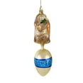 thumbnail image 1 of Larry Fraga Designs Rabbit On Egg - 1 Ornament 7.5 Inch, Glass - Ornament Easter Spring 5035, 1 of 3