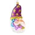 thumbnail image 1 of Larry Fraga Designs Sweet Dreams, Little One - 1 Ornament 6 Inch, Glass - Ornament Santa Crescent Moon 5993, 1 of 3