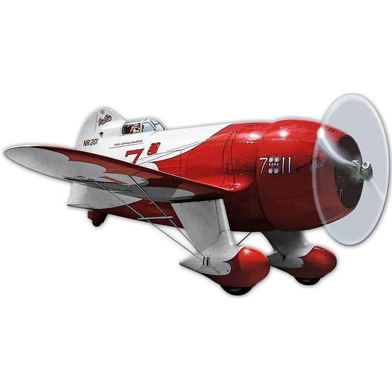 Larry Grossman 1932 Gee Bee Race Plane Plasma Metal Sign - 14 x 7 in ...